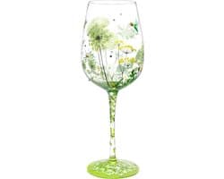 15 oz kleurrijke wijnglazen bloem vogel Dragonfly cadeau-ideeën gepersonaliseerde verjaardagscadeau voor vriend
