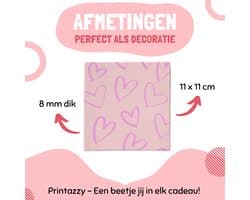 Printazzy - Tegeltjes met Tekst en Afbeelding - Koninklijk Huisdier Portret De Prins - Decoratie Woonkamer - Hond - Kat - Muurdecoratie - Gepersonaliseerd Cadeau
